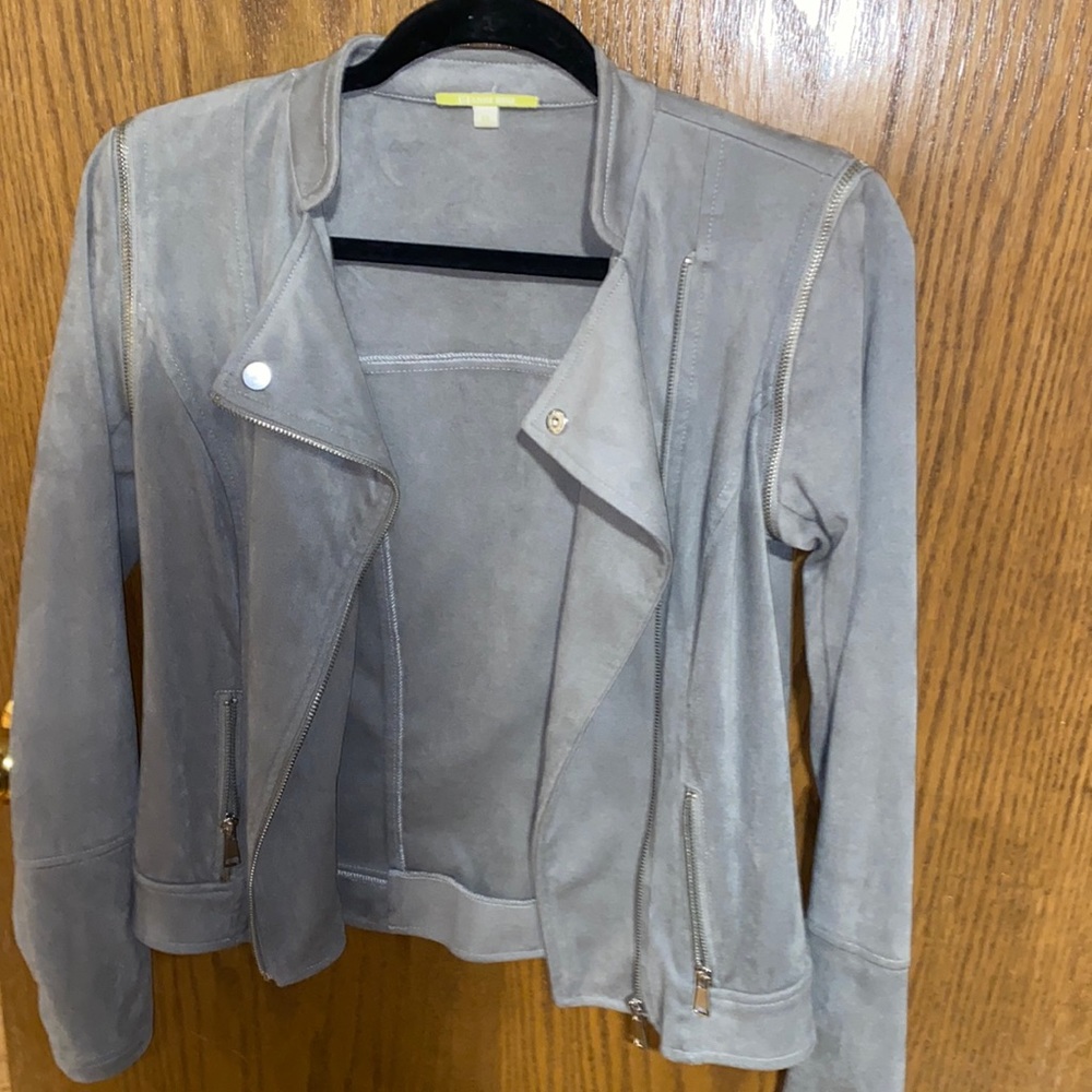 Gianni Bini Jackets & Coats Gianni Bini Grey Moto Jacket